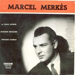 [Pochette de La veuve joyeuse (Marcel MERKS et Paulette MERVAL)]