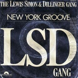 [Pochette de New York groove (THE LEWIS SIMON & DILLINGER GANG / LSD GANG)]