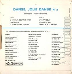 [Pochette de Danse, Jolie Danse N2 (DOCUMENT) - verso]