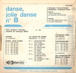 [Pochette de Danse, Jolie Danse N8 (DOCUMENT) - verso]