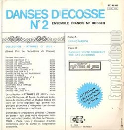 [Pochette de Danses d’Ecosse N2 (DOCUMENT) - verso]