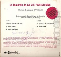 [Pochette de Le Quadrille de la Vie Parisienne (DOCUMENT) - verso]