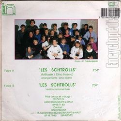 [Pochette de Les Schtrolls (MLASSE) - verso]