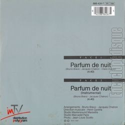 [Pochette de Parfum de nuit (Bruno BRAVO) - verso]