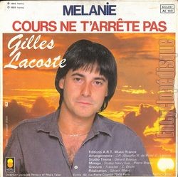 [Pochette de Mlanie (Gilles LACOSTE) - verso]