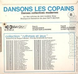 [Pochette de Dansons les copains (DOCUMENT) - verso]