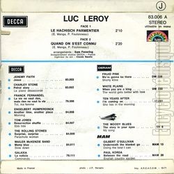 [Pochette de Le hachisch parmentier (Luc LEROY) - verso]