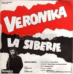 [Pochette de Veronika (Jean-Pax MFRET) - verso]