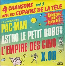 [Pochette de 4 Chansons avec tes copains de la tl Vol.5 (4 CHANSONS avec tes COPAINS de la TL)]