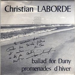 [Pochette de Ballad for Dany (Christian LABORDE)]