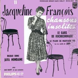 [Pochette de Chansons insolites - 11me srie (Jacqueline FRANOIS)]