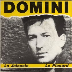 [Pochette de La jalousie (Serge DOMINI)]