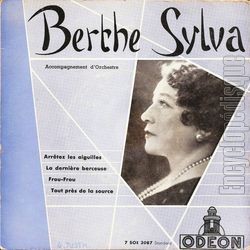 [Pochette de Arrtez les aiguilles (Berthe SYLVA)]