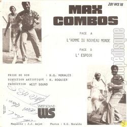 [Pochette de L’homme du nouveau monde (Max COMBOS) - verso]