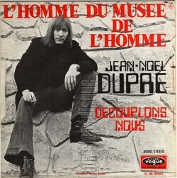 [Pochette de L’homme du muse de l’homme / Dcouplons nous (Jean-Nol DUPR) - verso]