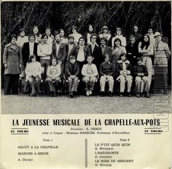 [Pochette de Salut  la Chapelle (La JEUNESSE MUSICALE DE LA CHAPELLE-AUX-POTS)]