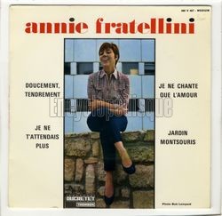 [Pochette de Doucement, tendrement (Annie FRATELLINI)]