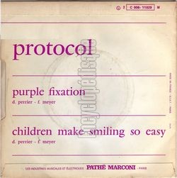 [Pochette de Purple fixation (PROTOCOL) - verso]