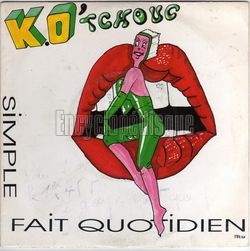 [Pochette de Simple fait quotidien (K’O TCHOUC)]