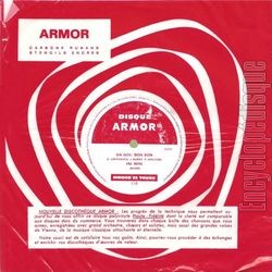 [Pochette de Armor - Da dou ron ron (PUBLICIT) - verso]