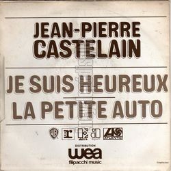 [Pochette de Je suis heureux (Jean-Pierre CASTELAIN) - verso]