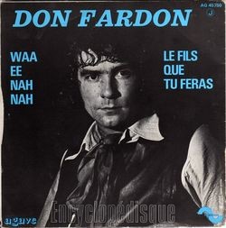 [Pochette de Don FARDON -  Waa ee nah nah  (Les FRANCOPHILES) - verso]