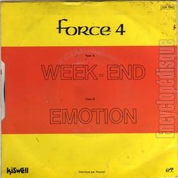 [Pochette de Week-end (FORCE 4) - verso]