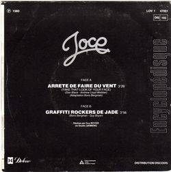 [Pochette de Arrte de faire du vent (Take that look of your face) (JOCE) - verso]