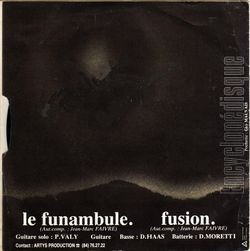 [Pochette de Le funambule (Jean-Marc FAIVRE) - verso]