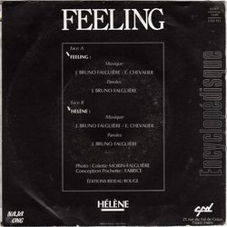 [Pochette de Feeling (Jean-Bruno FALGUIRE) - verso]