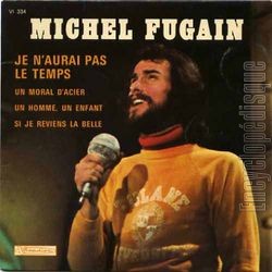 [Pochette de Je n’aurai pas le temps (Michel FUGAIN)]