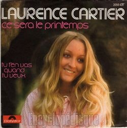 [Pochette de Ce sera le printemps (Laurence CARTIER)]