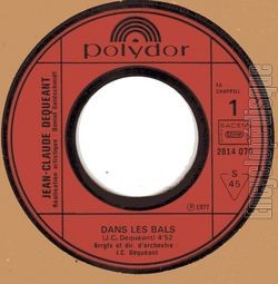 [Pochette de Dans les bals (Jean-Claude DEQUANT (Auteur-Compositeur))]