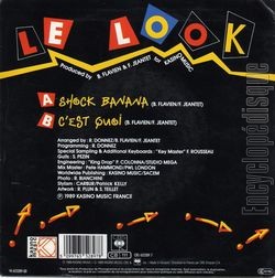 [Pochette de Shock banana (Le LOOK) - verso]