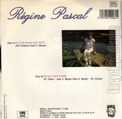 [Pochette de Si t’as dans les yeux (Rgine PASCAL) - verso]