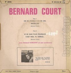 [Pochette de On ne change pas de ciel (Bernard COURT) - verso]