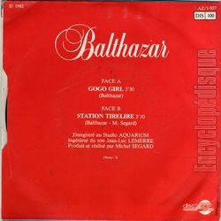 [Pochette de Gogo girl (BALTHAZAR (4)) - verso]