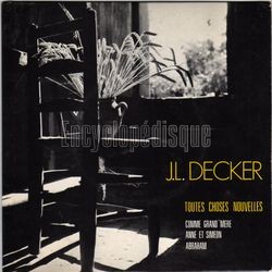 [Pochette de Toutes choses nouvelles (Pasteur Jean-Louis DECKER)]