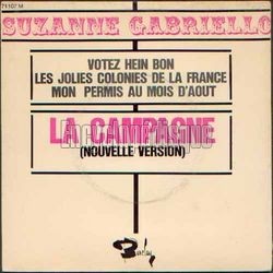 [Pochette de La campagne (Suzanne GABRIELLO)]