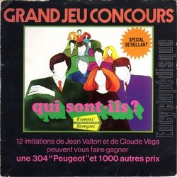 [Pochette de Eural -Tergal, grand jeu-concours "qui sont-ils ?" (PUBLICIT)]