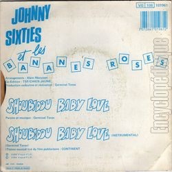 [Pochette de Shoubidou baby love (Johnny SIXTIES et les BANANES ROSES) - verso]