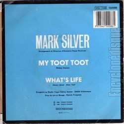 [Pochette de My toot toot (Mark SILVER) - verso]