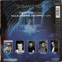 [Pochette de Visa (DIAMANT NOIR) - verso]