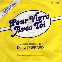 [Pochette de Pour vivre avec toi (Danyel GRARD)]