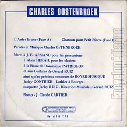 [Pochette de L’autre Bruce (Charles OOSTENBROEK) - verso]