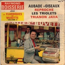 [Pochette de Aubade d’oiseaux (Raymond BOISSERIE)]