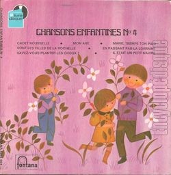 [Pochette de Chansons enfantines n4 (Le CHOEUR DES ENFANTS DE PARIS)]