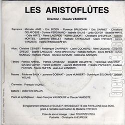 [Pochette de Brazil (Les ARISTOFLTES) - verso]