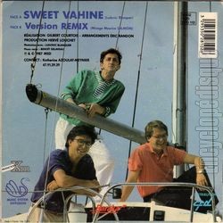 [Pochette de Sweet vahin (YACHT-CLUB) - verso]