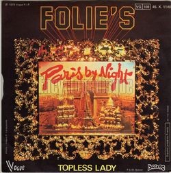 [Pochette de Paris by night (FOLIE’S) - verso]